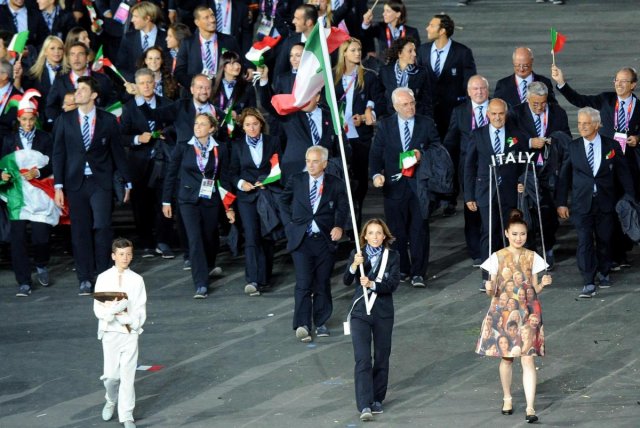 La sfilata dell'Italia